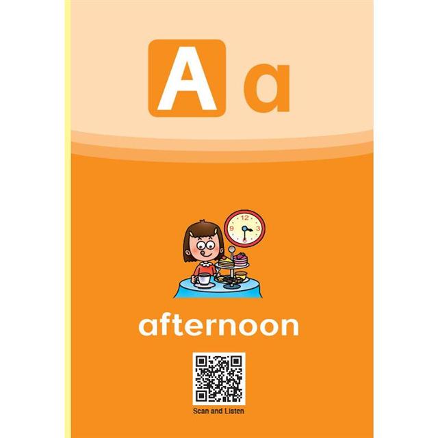 美國幼兒園常用500字典(QRcode有聲書)